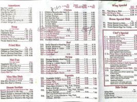 King's Chinese Kitchen menu