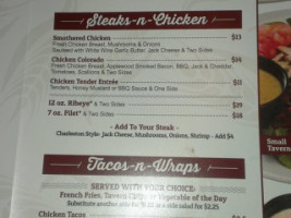 Hickory Tavern menu