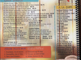 3 Hermanos Mexican Grill menu