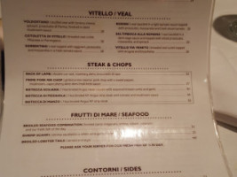 Via Veneto Italian menu