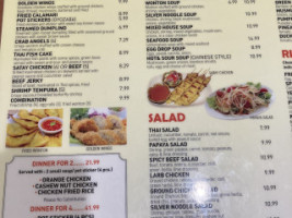 Thai Hachapi menu