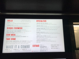 Cousins Maine Lobster (food Truck) menu