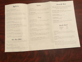 The Pho Cafe menu