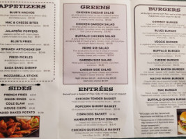 Blue 53 Sports Grille menu