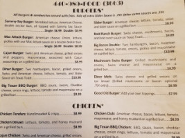 Sal Al's Diner menu