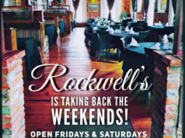 Rockwell's menu