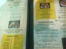 Jakes Gameday menu