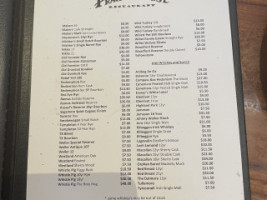 Prairie House -lewisville menu