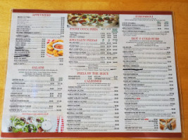 Dano's Pizza menu