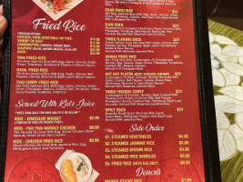 Penn’ Thai Grille menu