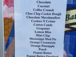 Sweetsies Eats Treats menu