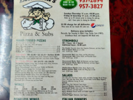 Zeiderelli's Pizza Subs menu