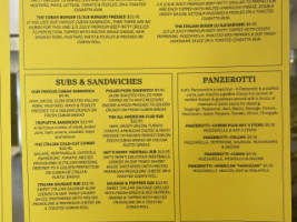 Ant's Kitchen Cafe menu