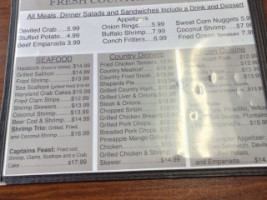 Fresh Country Cafe menu