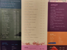 Black Pearl Boba Tea menu