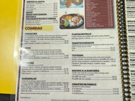 Mexican Food La Ranchera menu