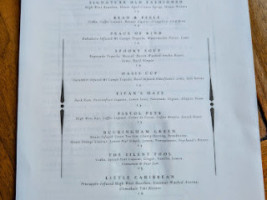 Bar25 Nbpt menu