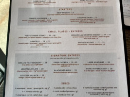 Breakwater Restaurant Bar menu