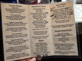 Mcintosh Coffee Shoppe menu