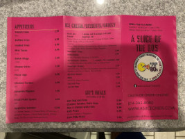 A Slice Of The 80s And Escape Of The 80's menu