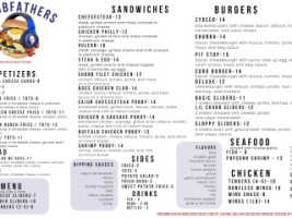 Chubbfathers menu