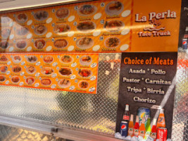 La Perla Taco Truck food