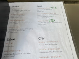 Samay Chai menu