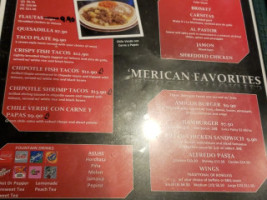 Amigos Sports Grill menu