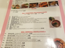 Phở 9 Ii menu