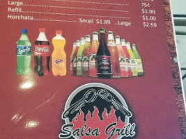 Taco Salsa Grill menu