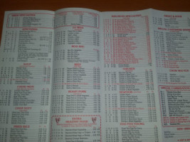 China menu