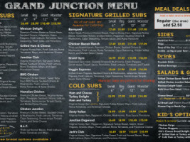 Grand Junction Grilled Subs Mandan menu