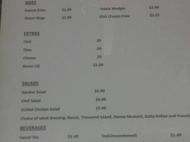 Stockyard And Grill menu