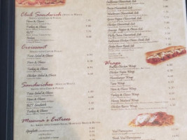 Messina's Pizza menu