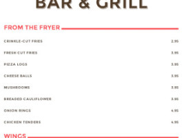 Orchard Hills Grill menu