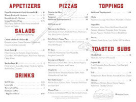 Café Court Pizzeria menu