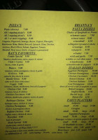 Ray's Pizza menu