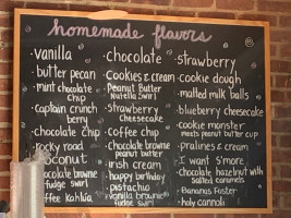 Village Creamery Sweetshop menu