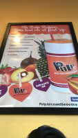 Pulp Juice Smoothie menu