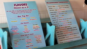 Lucid Café menu