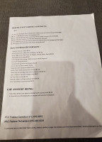 Muzaritaville Sports Grille menu