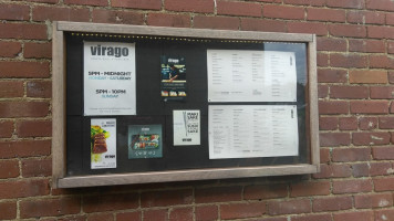 Virago menu
