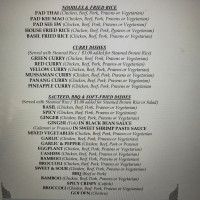 Mcdonald's menu
