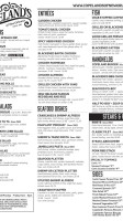 Copeland's Famous New Orleans Restaurant & Bar menu