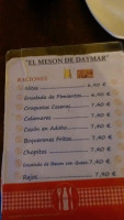 Wendy's menu