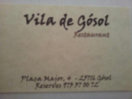 Oiistar menu