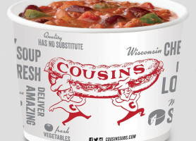 Cousins Subs menu