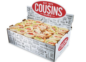 Cousins Subs menu