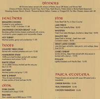 Viking Grill menu