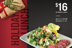 Ruth's Chris Steak House food